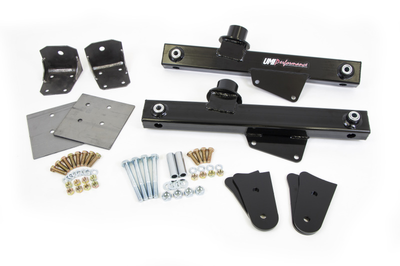 Ford Mustang Suspension Traction Bars - Rear - UMI Performance - Stage 1 Strip Grip Kit - `99-`04